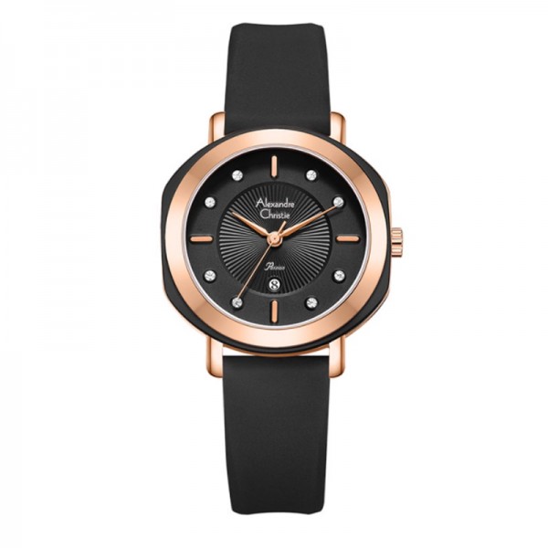 Alexandre Christie AC 2991 Rosegold Black LDRRGBA